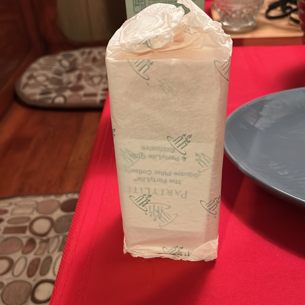 Brand new in box Lavish by Partylite tall pillar candle, Happy Moments - Picture 3 of 5